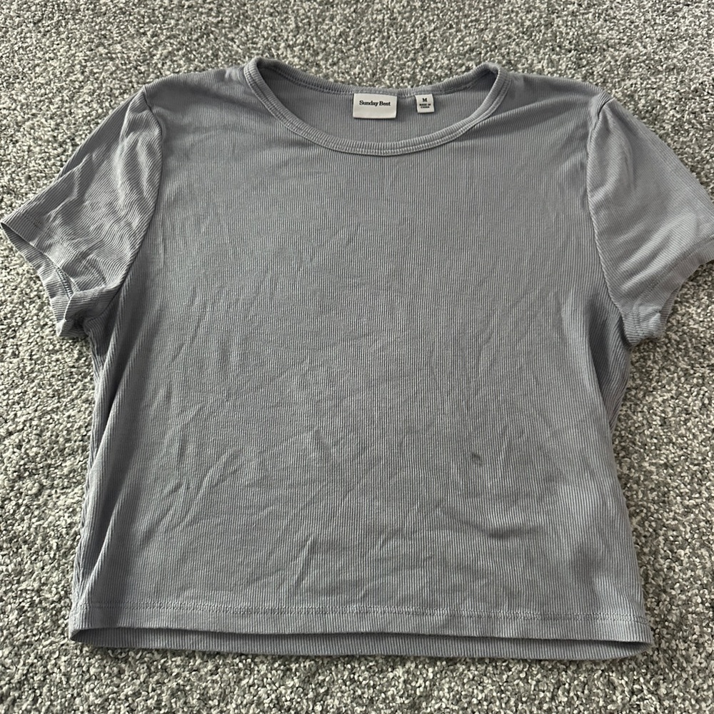 Sunday Best Slate Short Sleeve Tee